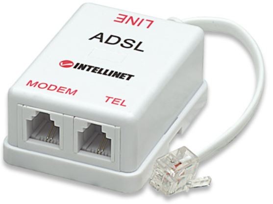 Rozdzielacz 2/1 RJ11 ADSL