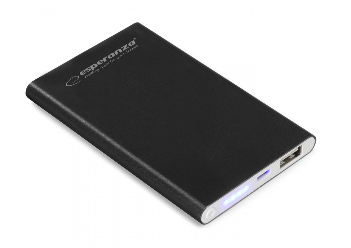 POWER BANK 4400MAH NUCLEUS CZARNY