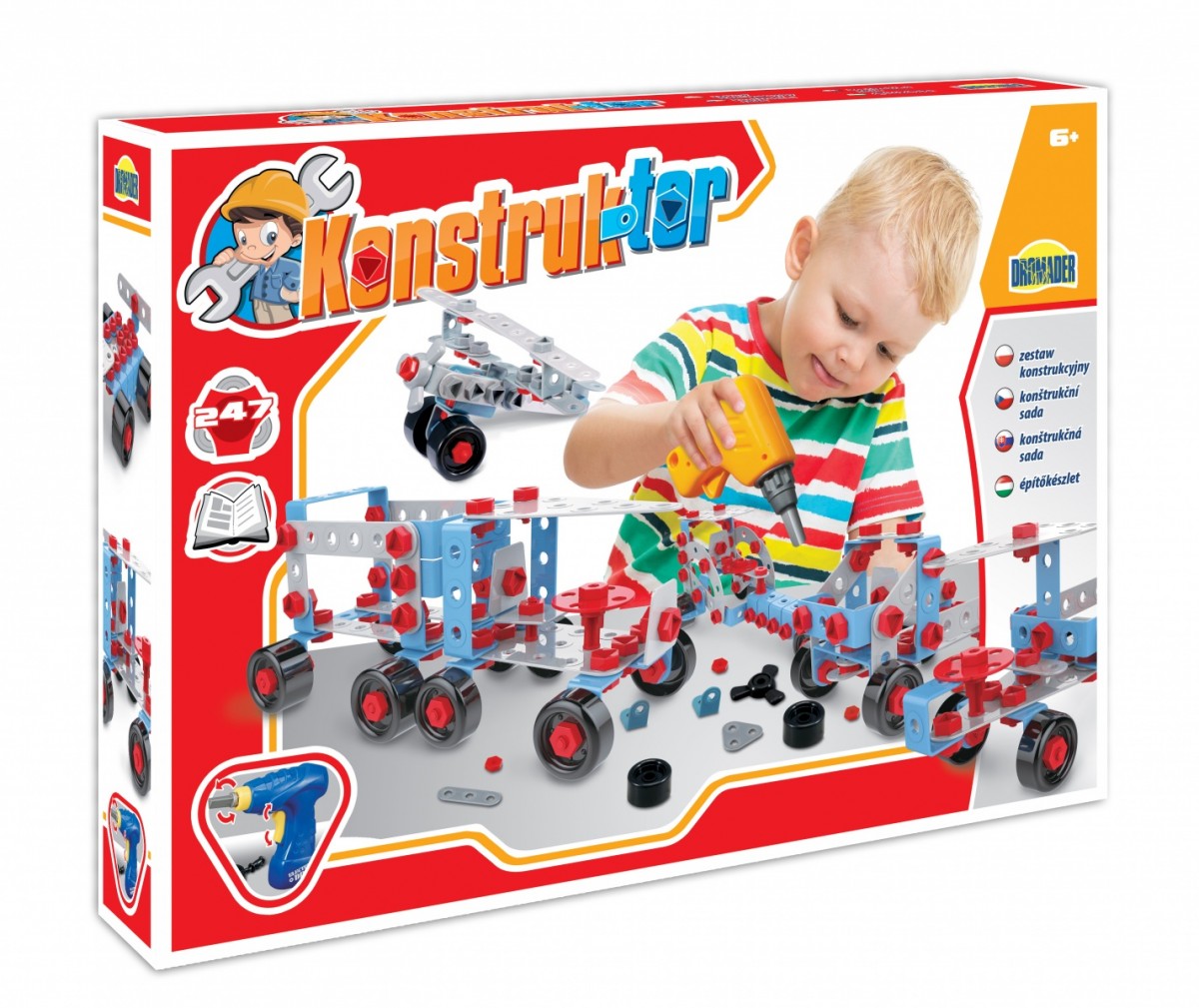 Konstruktorek 247 elementów