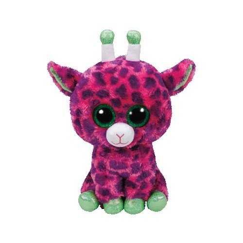 Maskotka TY Beanie Boos Gilbert - Różowa żyrafa 24 cm