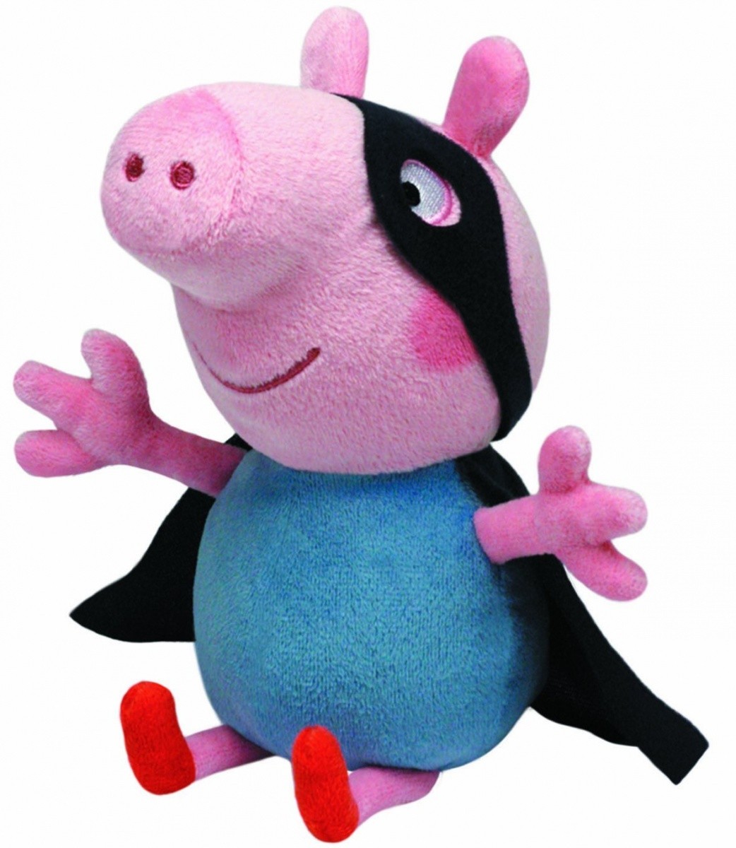 TY Beanie Babies Świnka Peppa - George 28 cm