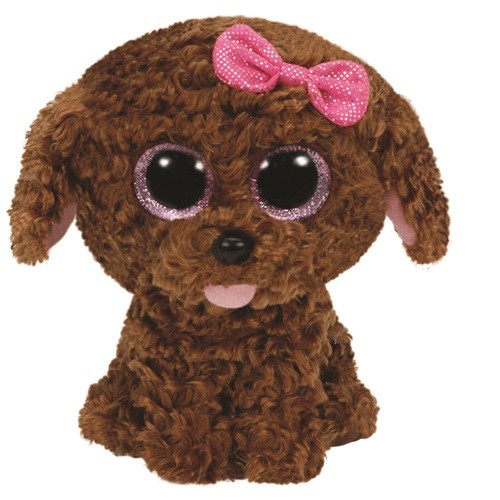 Maskotka TY Beanie Boos Maddie - Brązowy piesek 24 cm