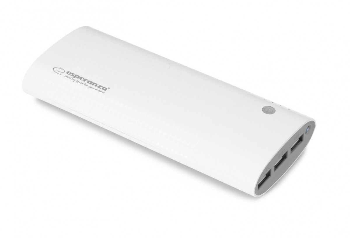 POWER BANK 13800MAH UARNIUM BIAŁO/SZARY