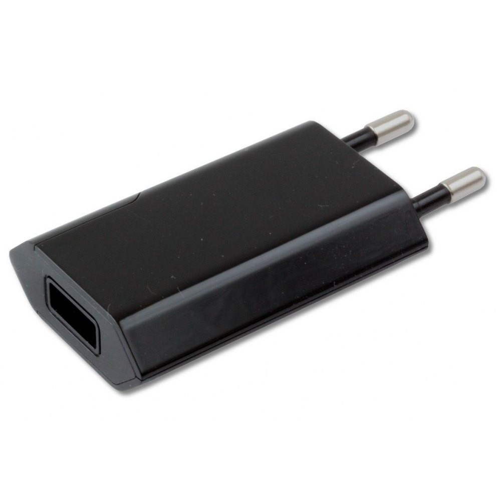 Ładowarka sieciowa USB 5V 1A czarna