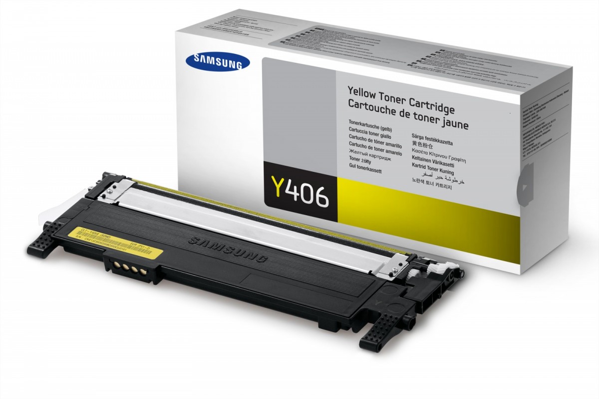 Samsung CLT-Y406S Yellow Toner