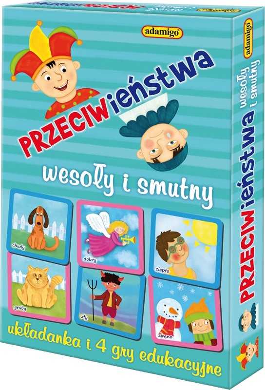 Wesoły i smutny - przeciwieństwa