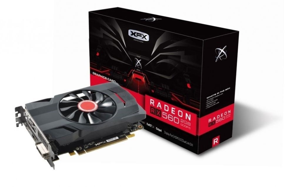 Radeon RX 560D 2GB GDDR5 1196/7000 Dual Slot (DP HDMI DVI-D)