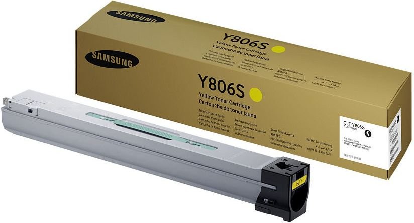 Samsung CLT-Y806S Yellow Toner Cartridge