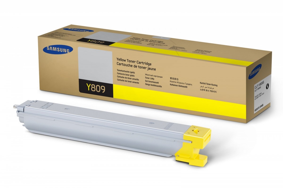 Samsung CLT-Y809S Yellow Toner Cartridge