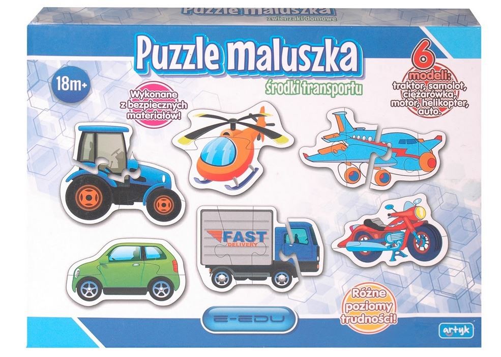 Puzzle Pojazdy