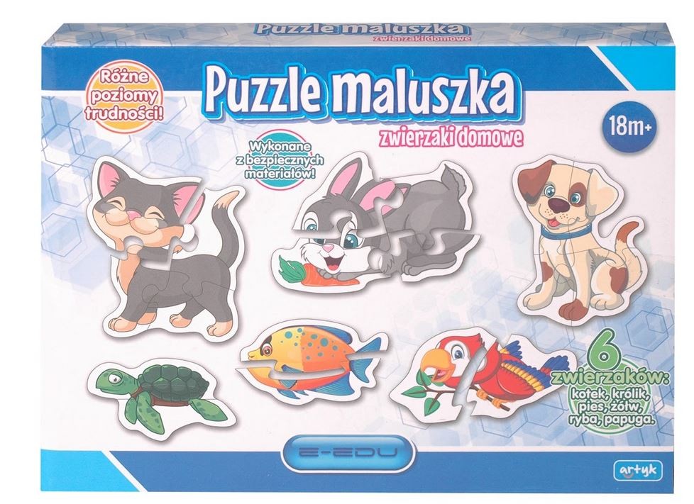 Puzzle Zwierzęta domowe