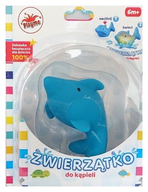 Zwierzątka do wody ze światłem - Delfin