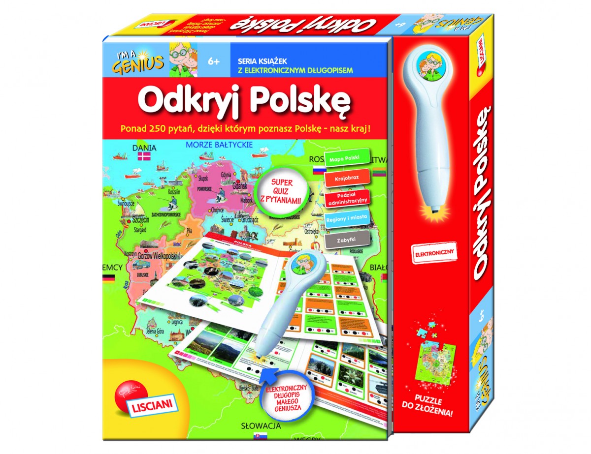 Książeczki Im A Genius - Odkryj Polskę