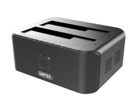 Stacja dokująca USB 3.0-SATA III; CLONE; DUAL HDD/SSD; Y-3032