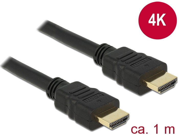 Kabel HDMI-HDMI 4K 3D HSE 1m 
