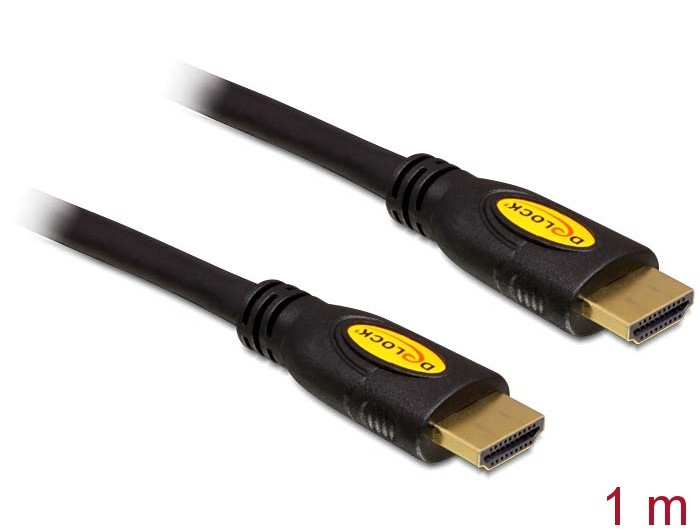 Kabel HDMI-HDMI 4K HSE 1m 