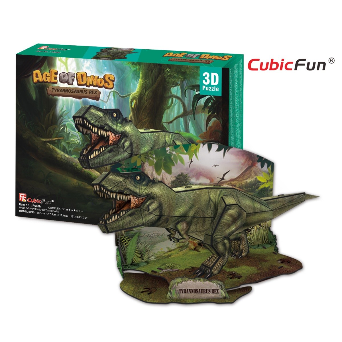 Puzzle 3D Tyrannosaurus T-Rex