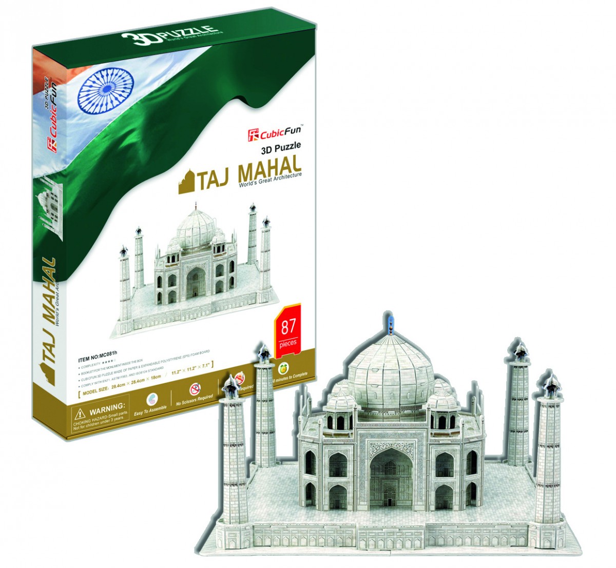 Puzzle 3D Taj Mahal