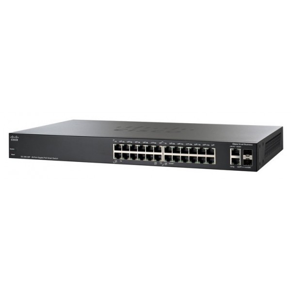 SG250-26HP switch 24x1GbE PoE+(100W) 2xCombo(RJ45/SFP)    SG250-26HP-K9-EU 