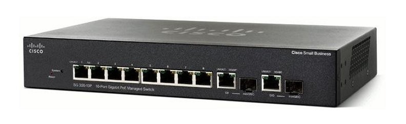 SG350-10P switch 8x1GbE PoE(62W) 2xCombo(RJ45/SFP) SG350-10P-K9-EU