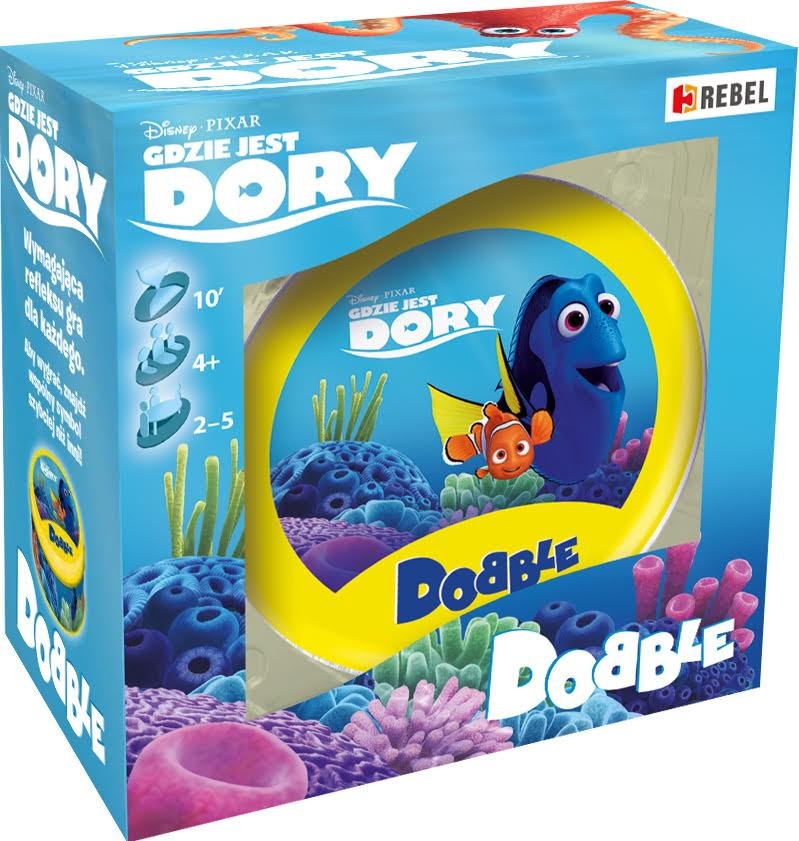 Gra Dobble: Gdzie jest Dory?