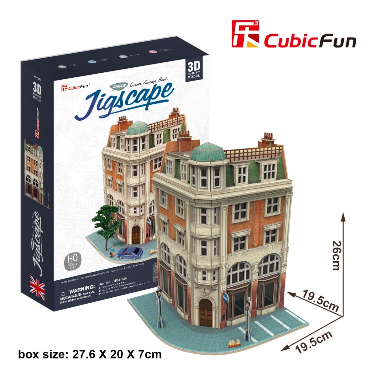 Puzzle 3D Corner Savings Bank