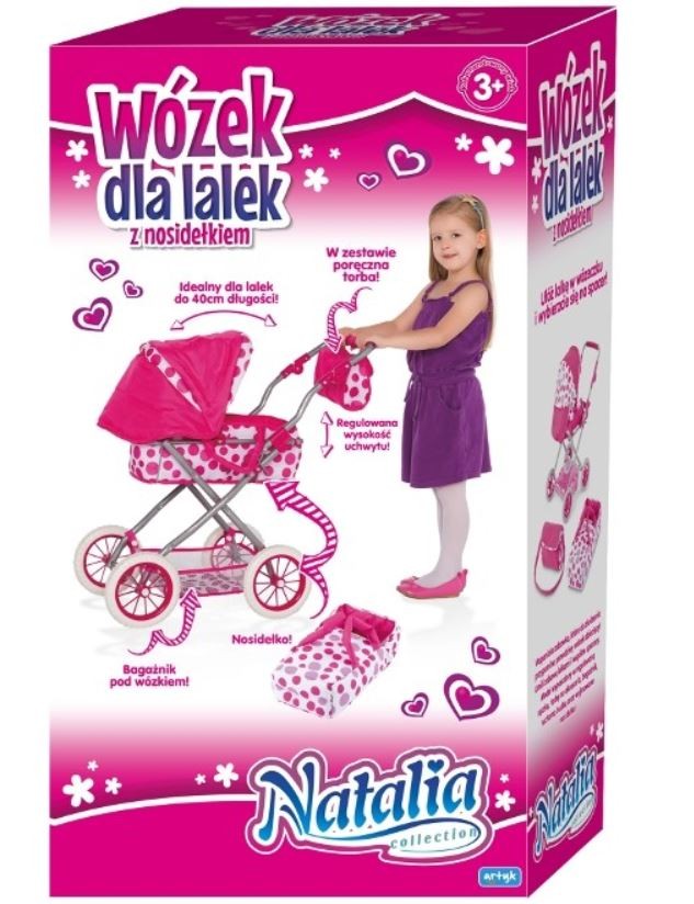 Natalia wózek dla lalek