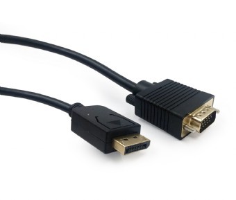 Kabel DisplayPort VGA 3m czarny