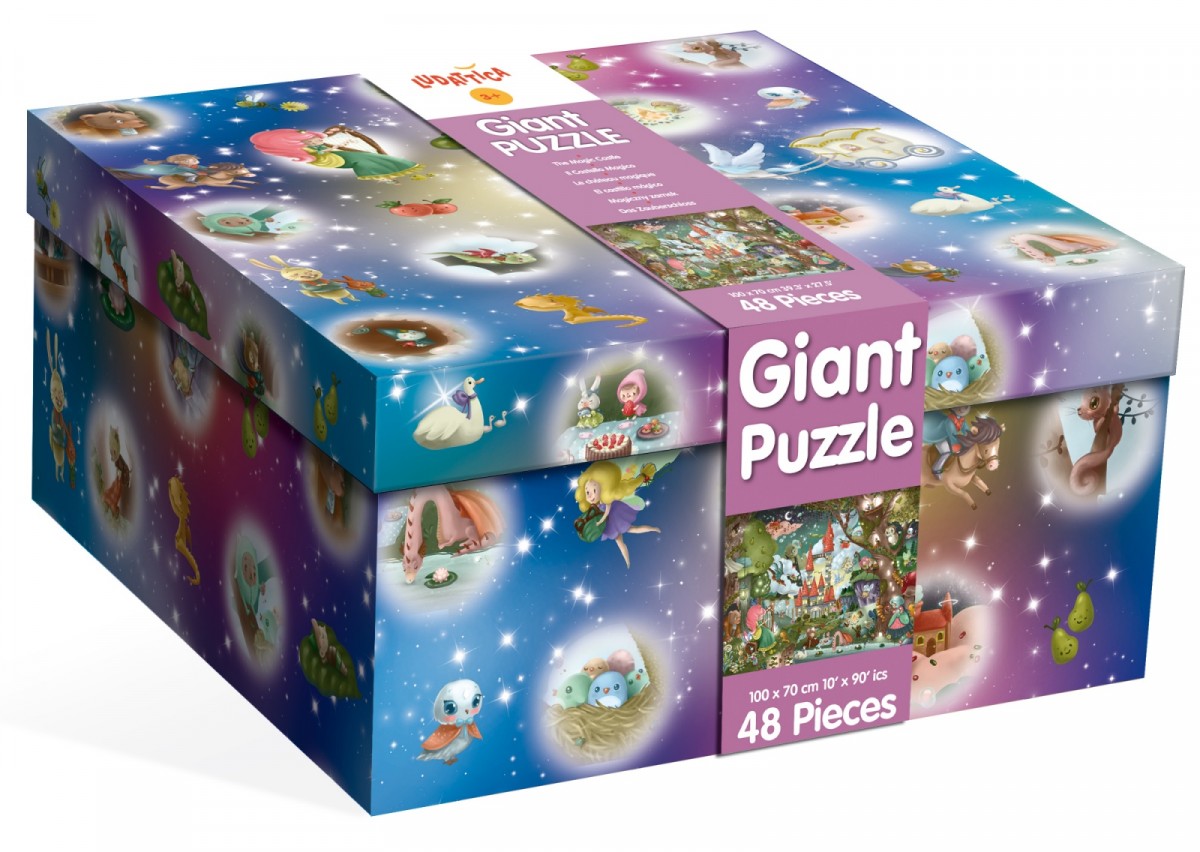 Puzzle Gigant puzzle magiczny zamek 48 elementów