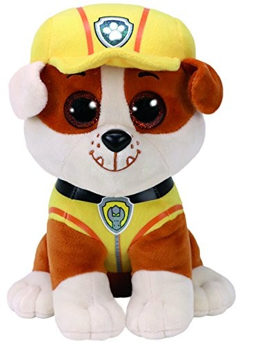 Maskotka TY Beanie Babies Psi Patrol, Rubble 24 cm