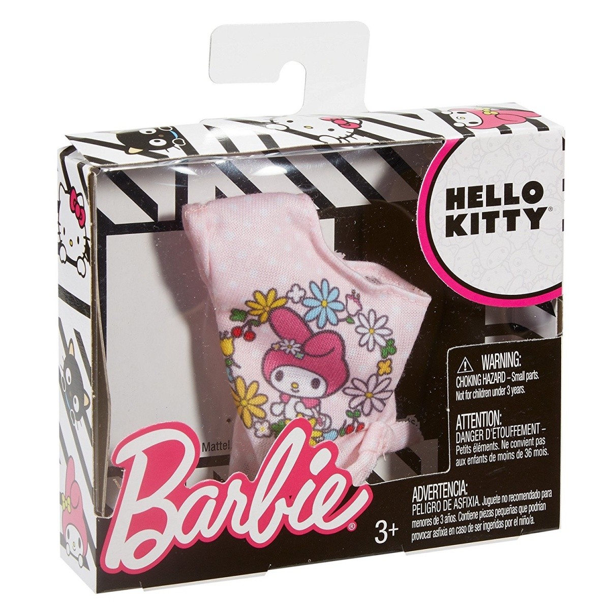 Barbie Hello Kitty różowa koszulka