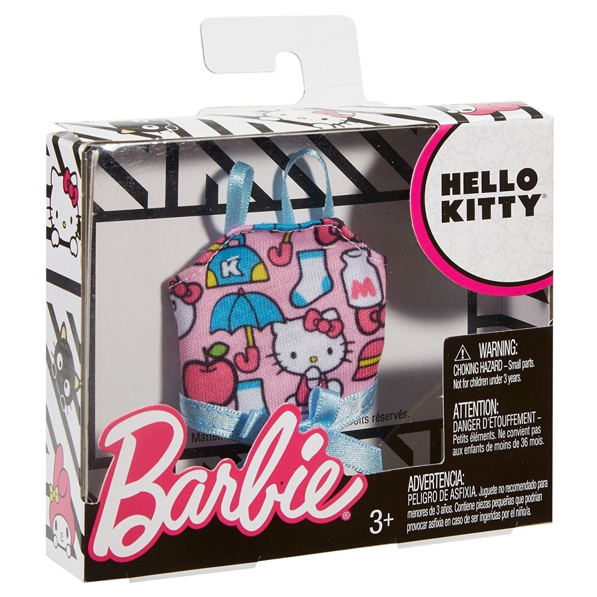 Barbie Hello Kitty różowy top 