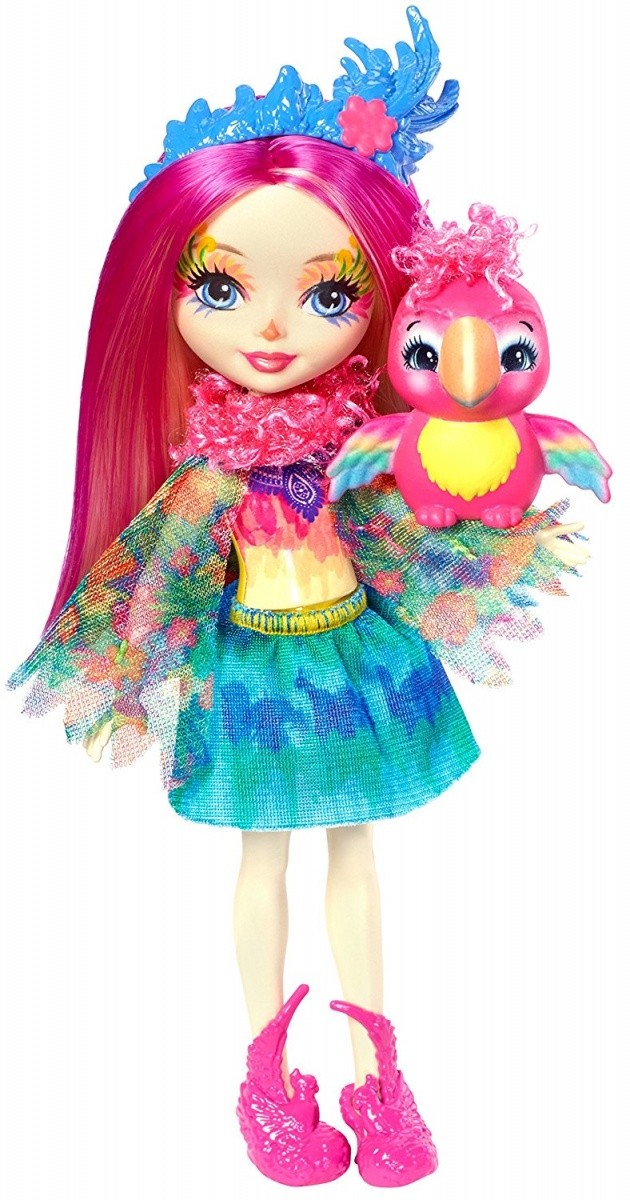 Lalka Enchantimals Peeki Parrot