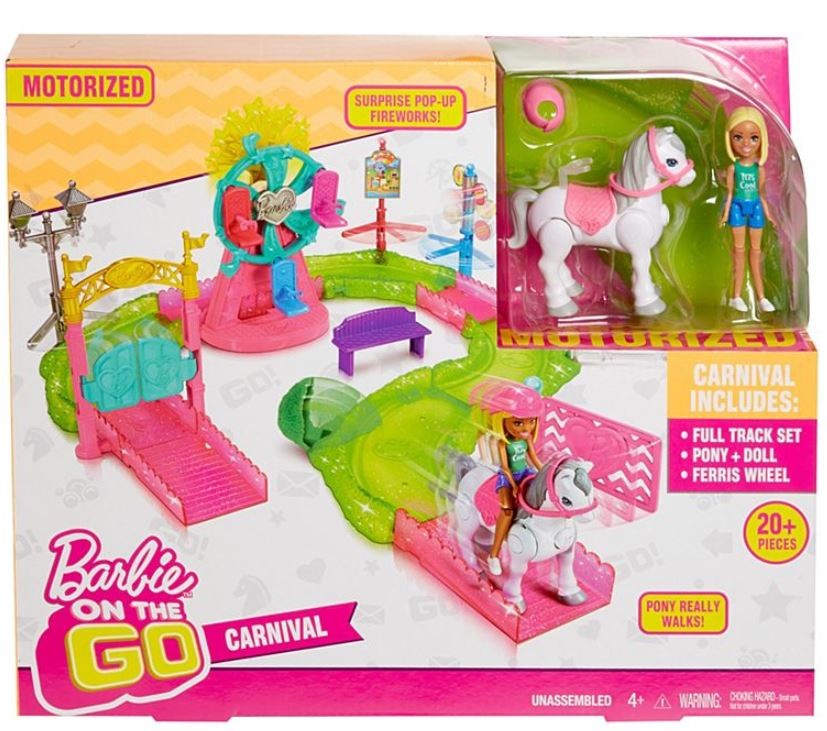 Barbie On The Go Wesołe miasteczko