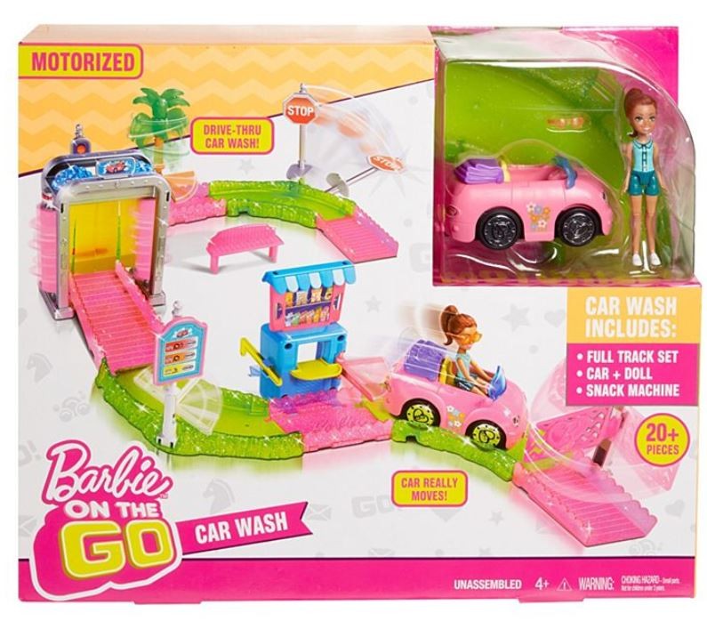 Barbie On The Go Myjnia samochodowa