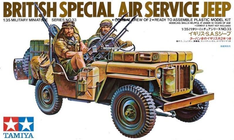 British SAS Jeep 