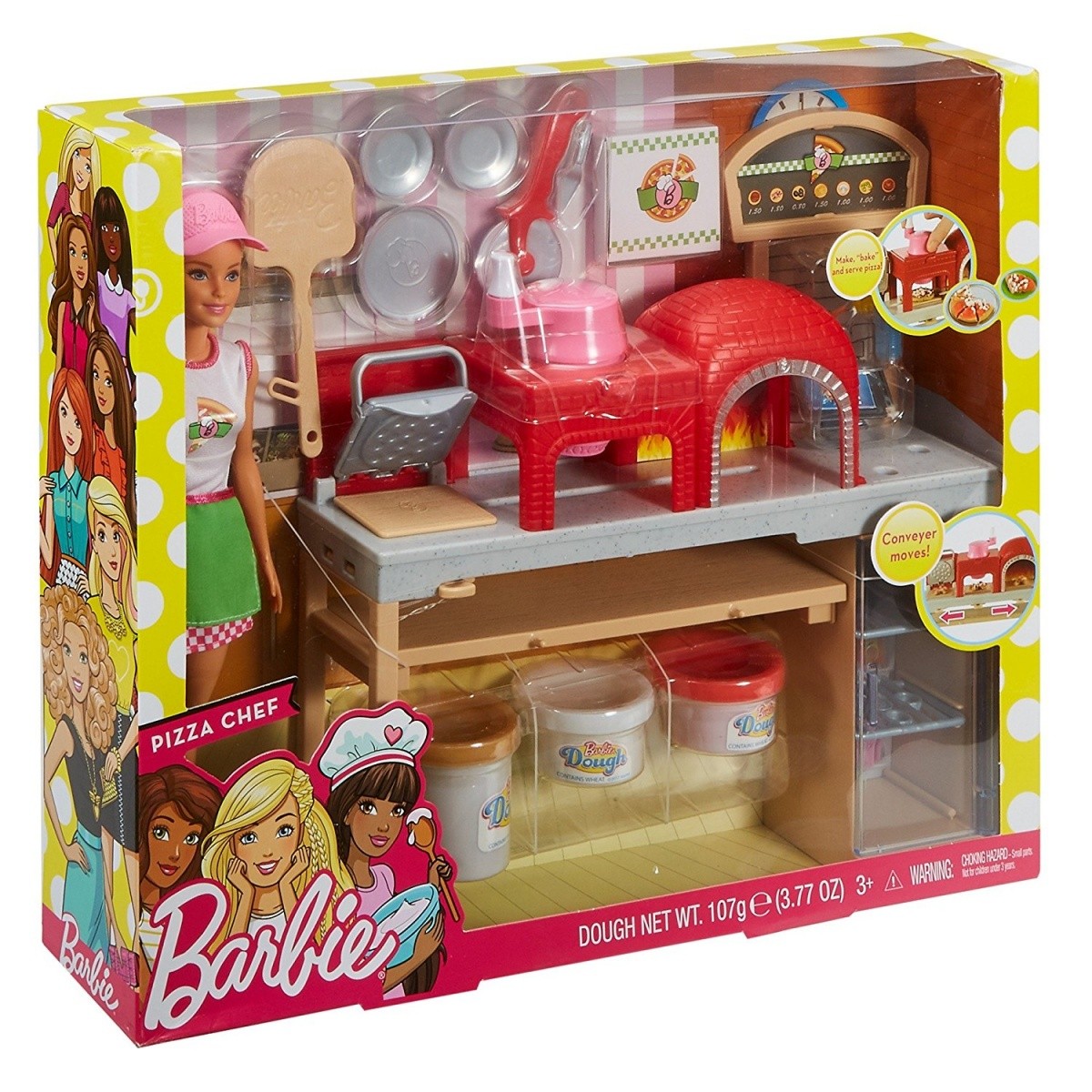 Lalka Barbie Zestaw Pizzeria