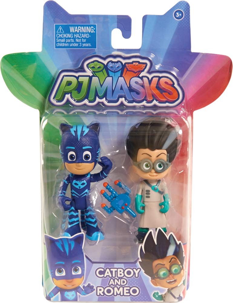 PJ MASKS Zestaw figurek 2pak, Catboy i Romeo