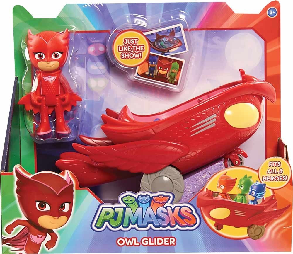 PJ Masks Pojazd z Figurką, Owlette