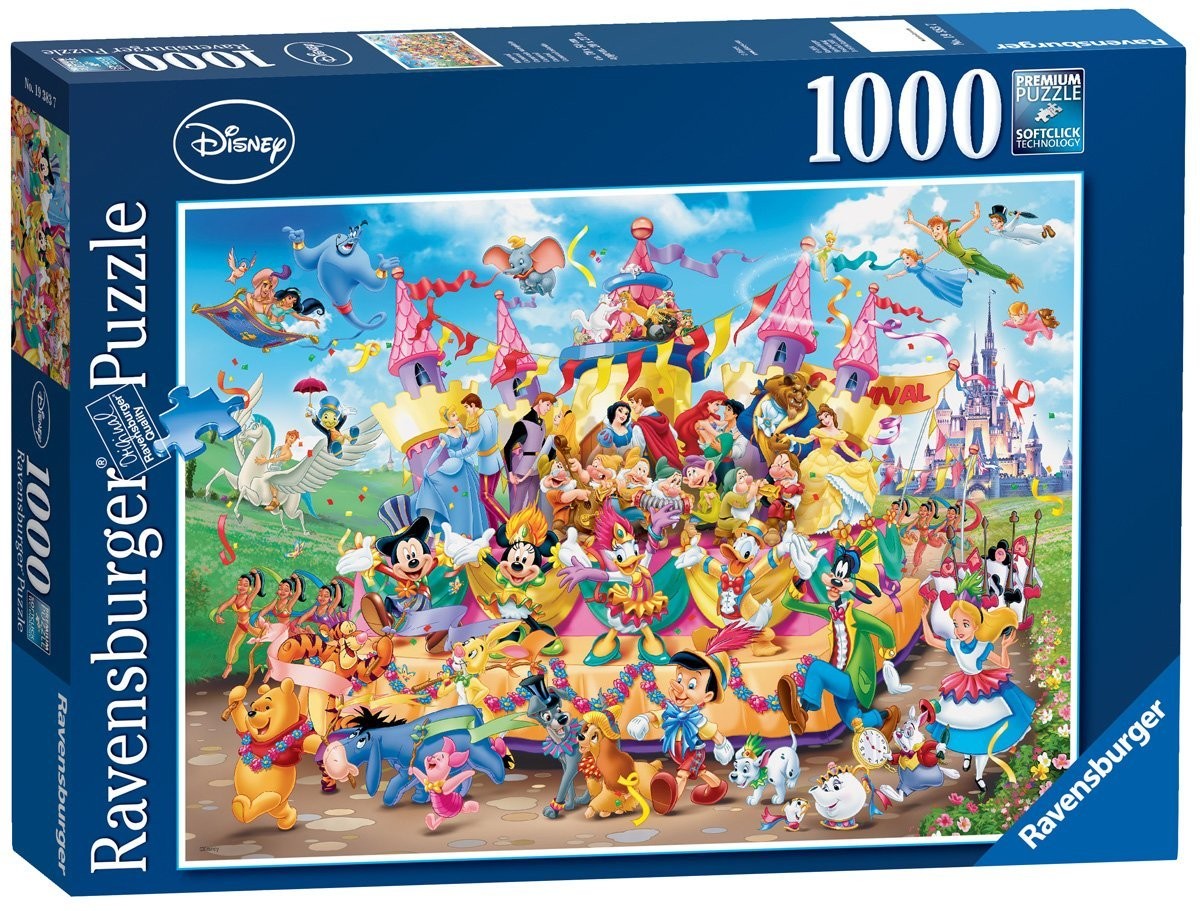 Puzzle 1000 elementów - Karnawał u Disneya