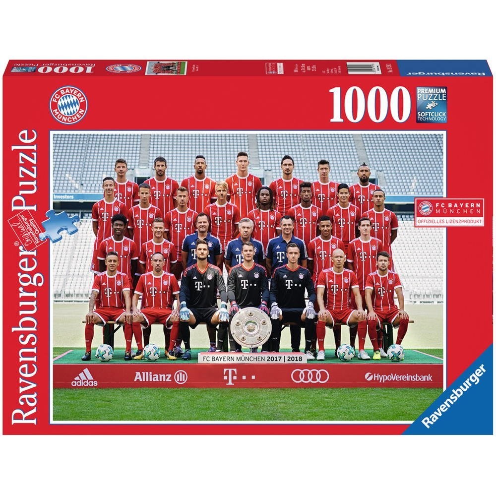 1000 elementów FC Bayern sezon 17/18