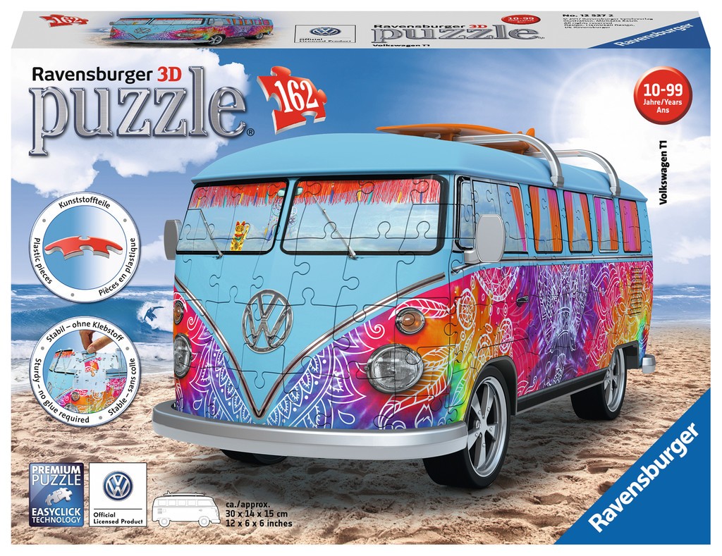 162 elementy VW Bus T1 Indian Summer 3D