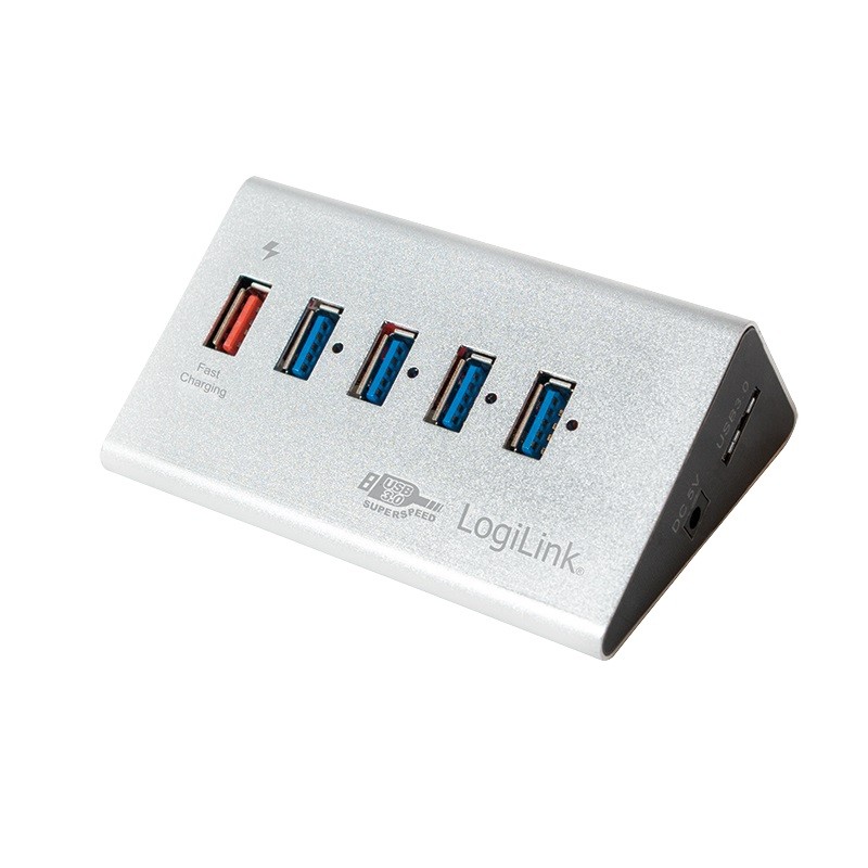 Hub biurkowy 4xUSB 3.0 z zasilaczem