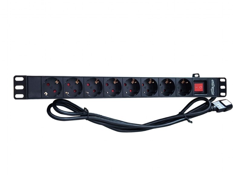 Listwa zasilająca Rack PDU 1U 16A C14 3m