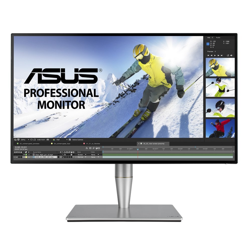 Monitor 27 PA27AC IPS WQHD 2560x1440 400nit HDR10 sRGB Thunderbolt3 HDMI DP 2xUSB-C 3xUSB3.0 GŁOŚNIK PIVOT REG.WYS. 3Y PUR + 36mZBD