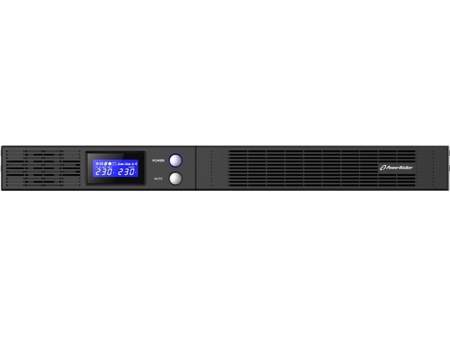 UPSLine-In 750VA 1RU 4x IEC Out, USB HID/RS-232, Rack 19 