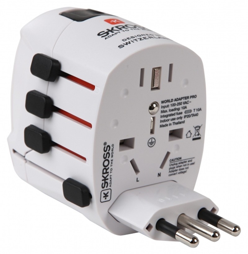 Uniwersalny adapter podróżny Word PRO