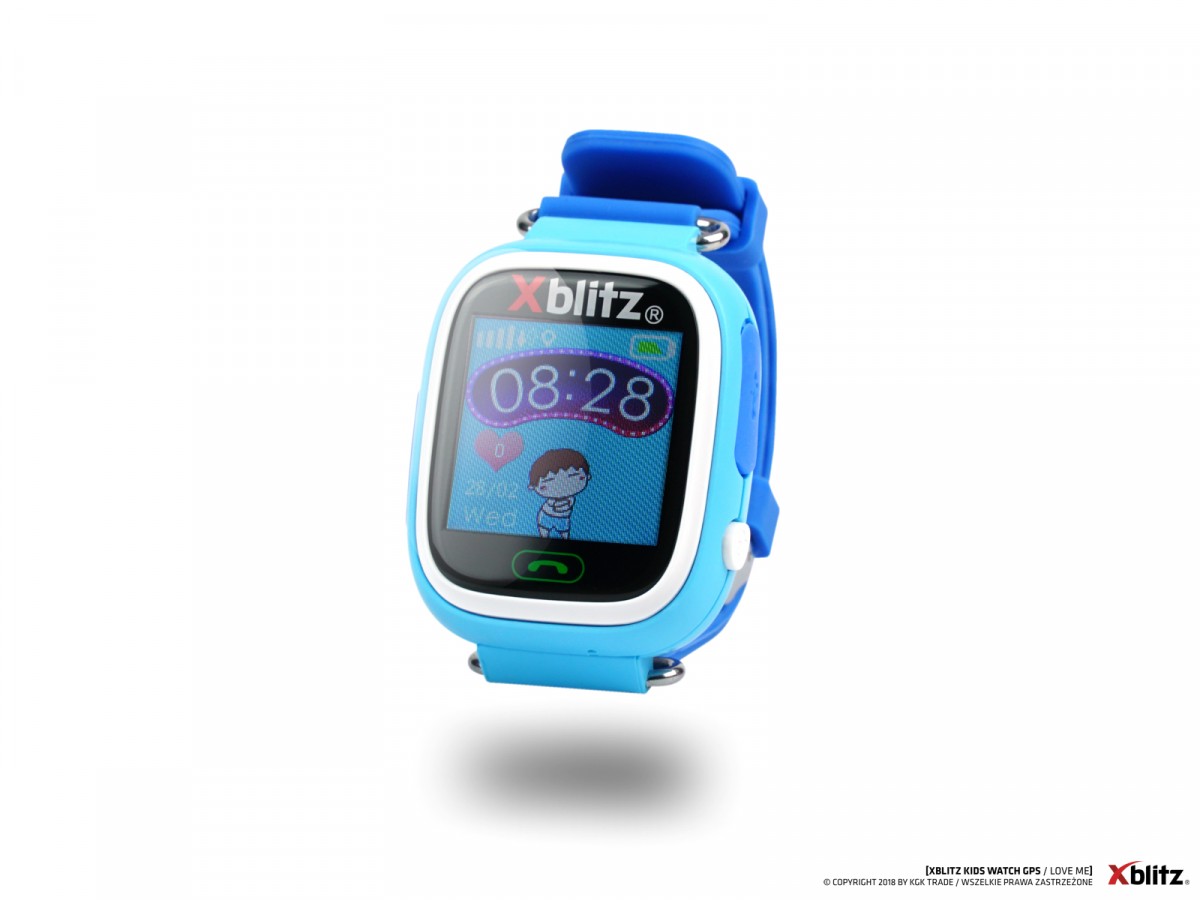 SMARTWATCH 4KIDS LOVE ME NIEBIESKI