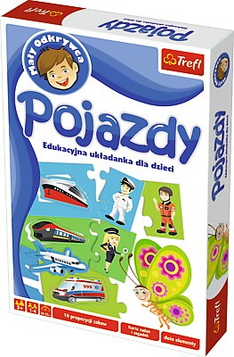 Gra Mały Odkrywca, Pojazdy