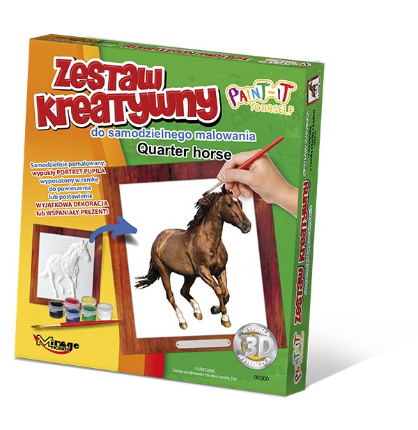 Zestaw kreatywny Quarter horse